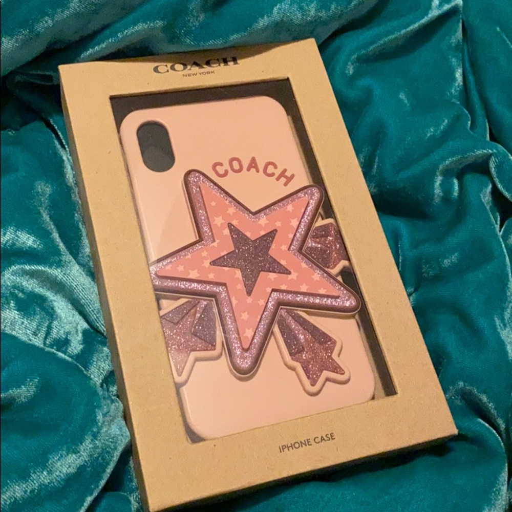 Coach iPhone star case
